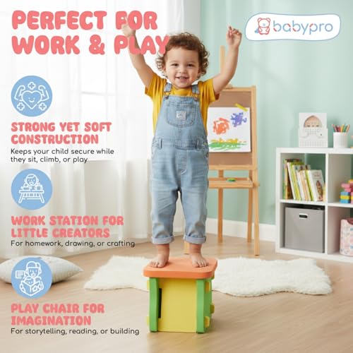 Babypro Multifunctional Foam Stool, Play