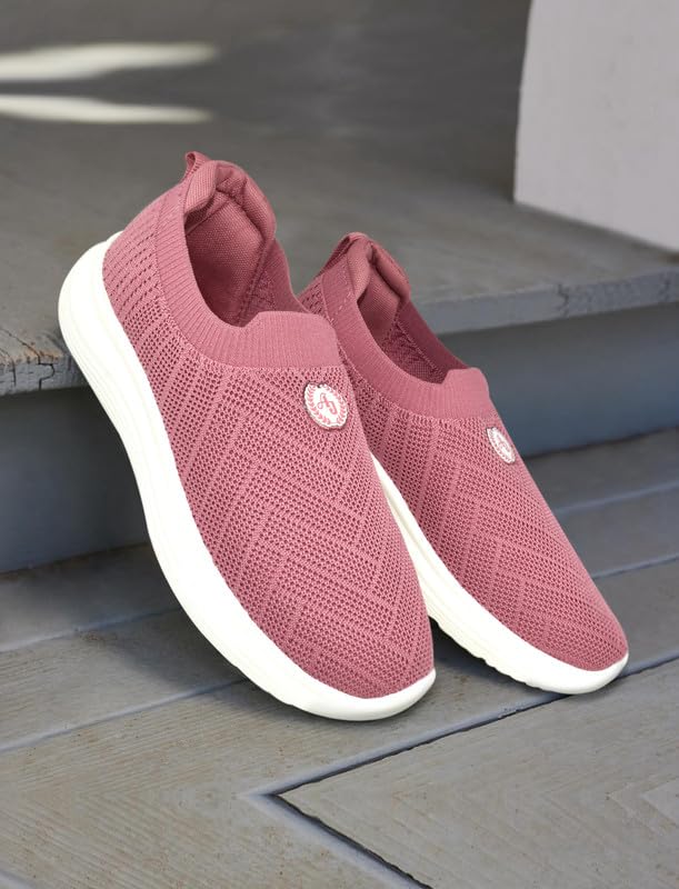 AJANTA Women's Casual Slip-On Sneaker