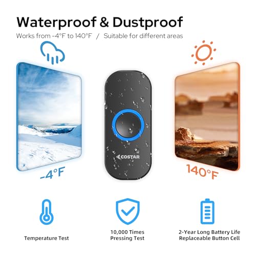 COSTAR Wireless Door Bell Kits