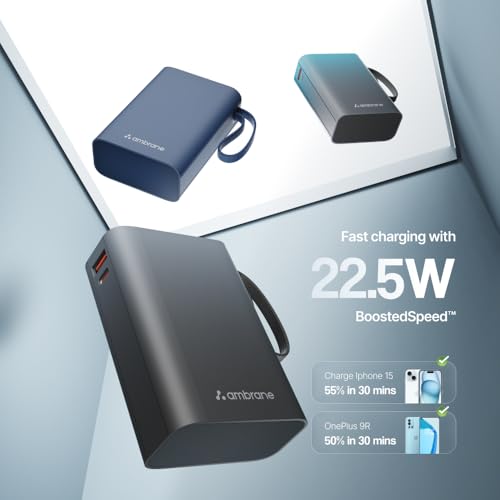 Ambrane MiniCharge 20 20000mAh Fast