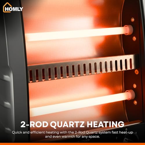 Homly Ritz 800 Watts Quartz