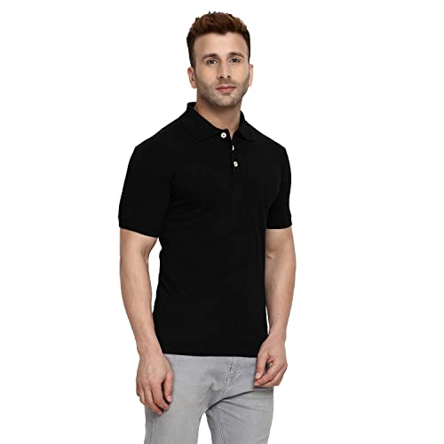 CHKOKKO Men's Polo Cotton Regular