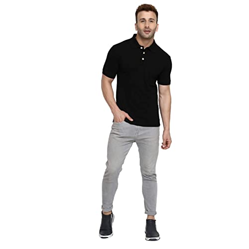 CHKOKKO Men's Polo Cotton Regular