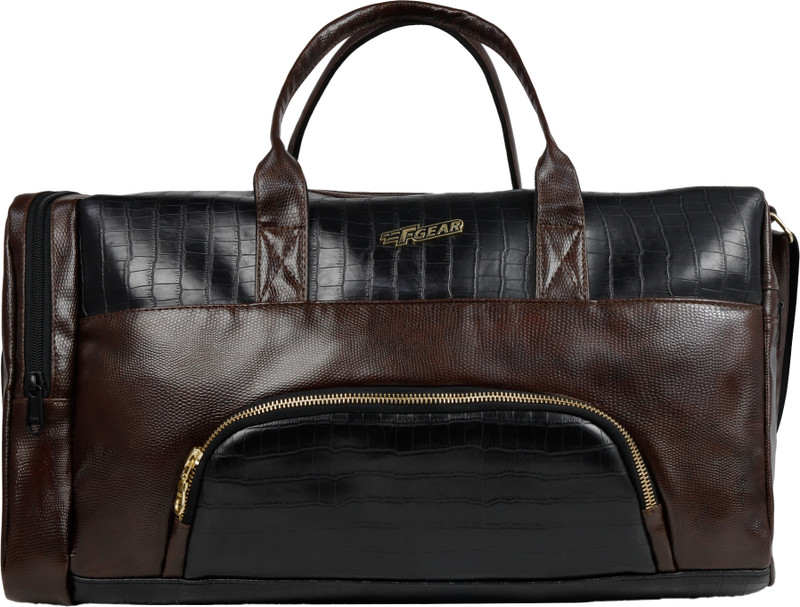 F Gear Jesko Black Tan Duffel Without Wheels