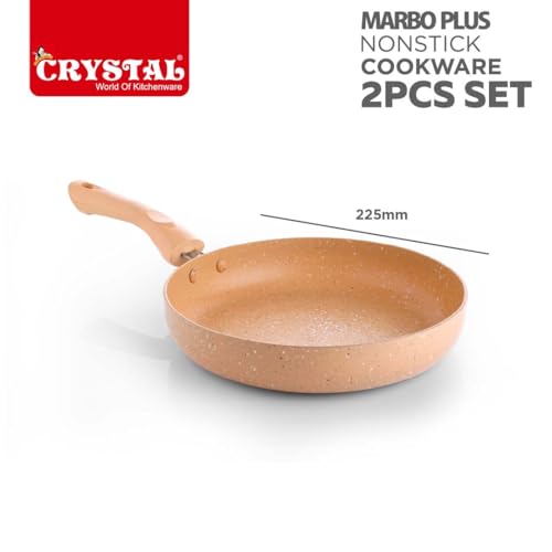 Crystal 225mm Kadai + 225mm