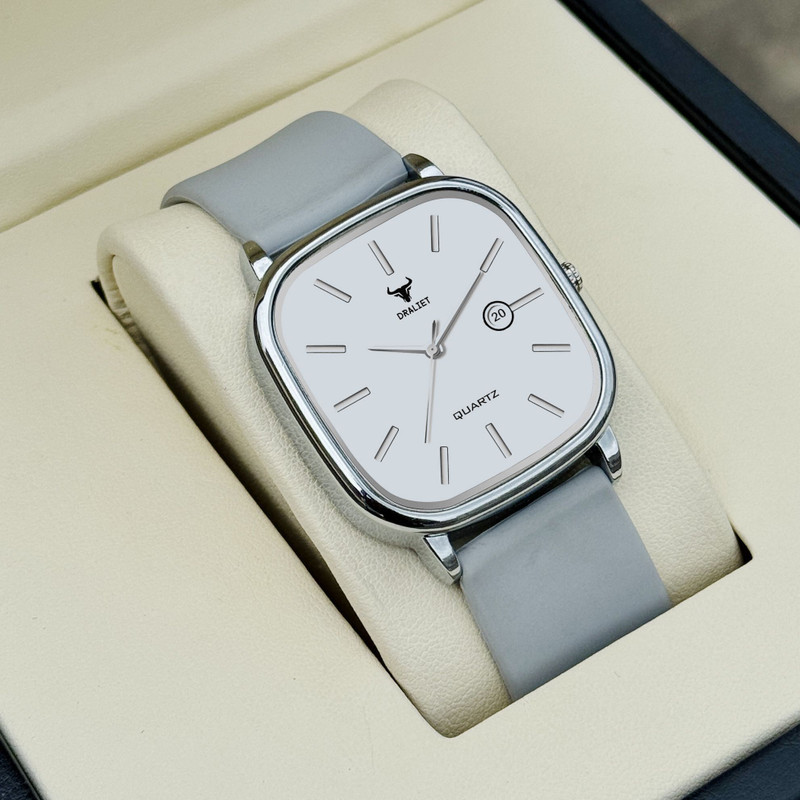 DRALIET RD-9102 Elegant Series Square Quartz For Boys Analog Watch - For Men