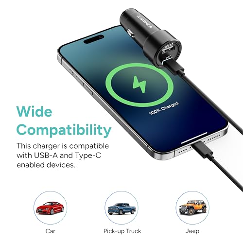 Ambrane 51W Fast Charging Car