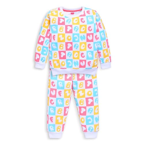 LuvLap Baby Boys Full Sleeve Sweatshirt & Pyjama Set Pack of 1