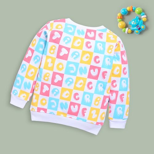 LuvLap Baby Boys Full Sleeve Sweatshirt & Pyjama Set Pack of 1 - Image 4