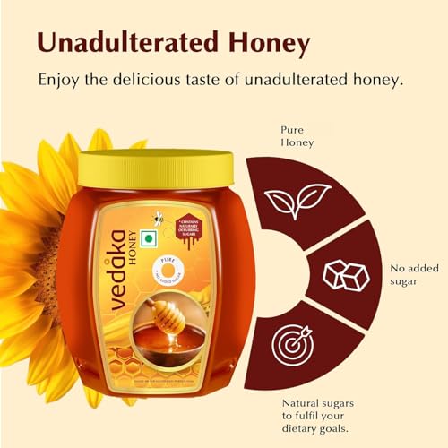 Amazon Brand - Vedaka Honey