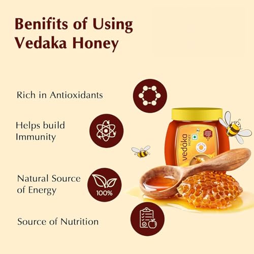 Amazon Brand - Vedaka Honey
