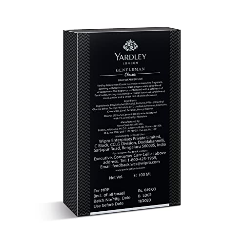 Yardley London Gentleman Classic Liquid