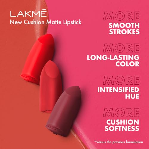 Lakme Cushion Matte lip BrownBurst - Image 5