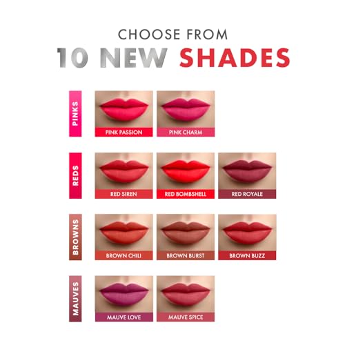 Lakme Cushion Matte lip BrownBurst - Image 7