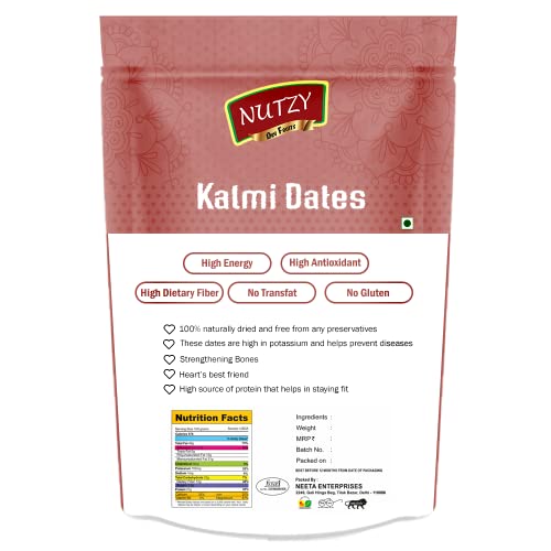 Nutzy Premium Dates (Kalmi Dates, 800g) - Image 2