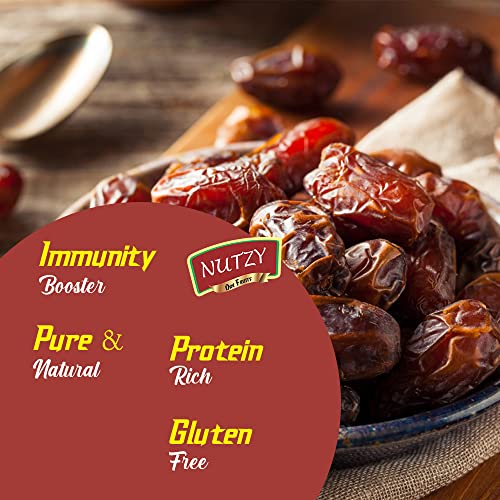 Nutzy Premium Dates (Kalmi Dates, 800g) - Image 3
