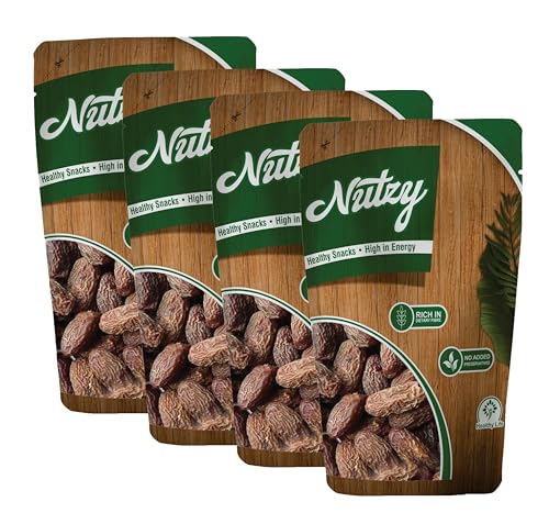 Nutzy Premium Dates (Dry red Dates/ Lal Chuara, 800g)