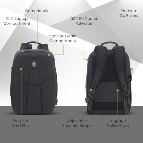 SWISS MILITARY Hard Shell Backpack