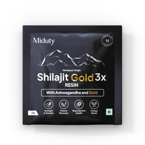 Miduty Shilajit Gold 3X Resin