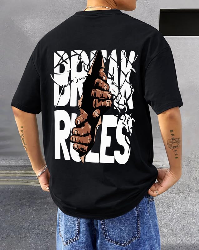 AUSK Baggy Hip-Hop T-Shirt