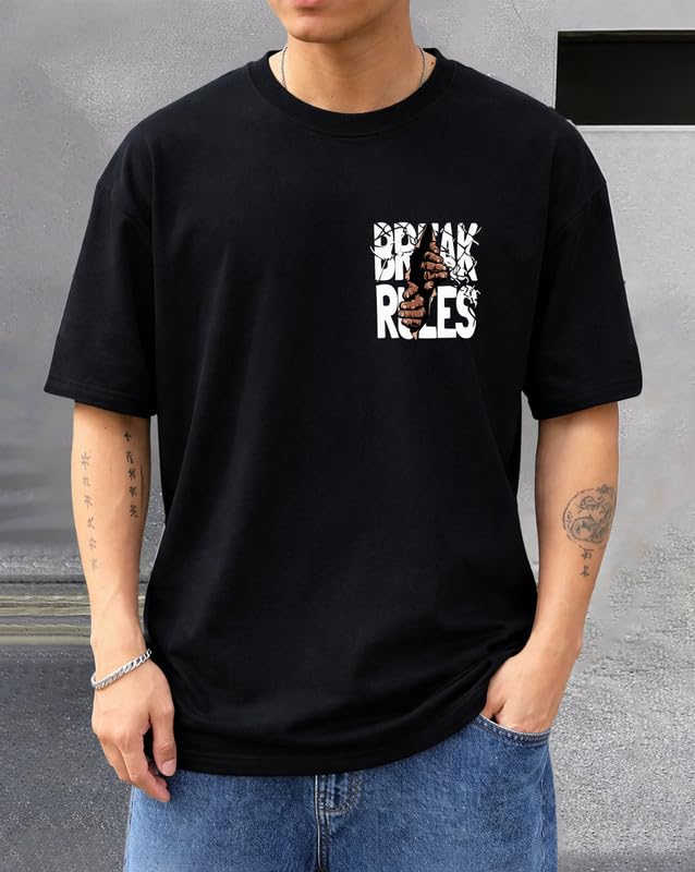 AUSK Baggy Hip-Hop T-Shirt