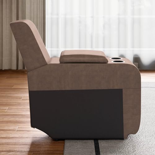 Home Cente Denver Fabric Console - Brown - Image 4