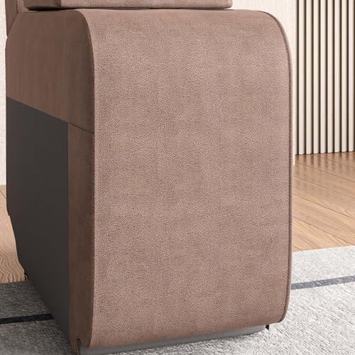 Home Cente Denver Fabric Console - Brown - Image 5