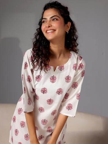 Libas Printed Cotton Night Suit - Image 4