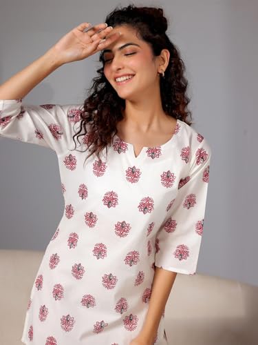 Libas Printed Cotton Night Suit - Image 6