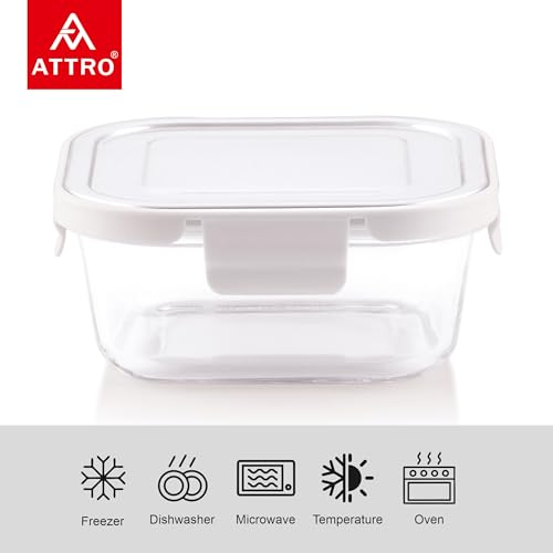 ATTRO Glassox Borosilicate Square Glass