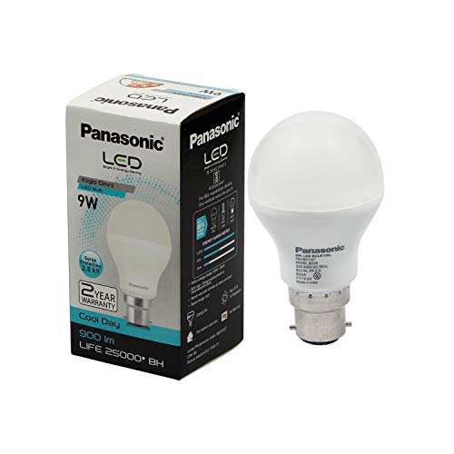 Panasonic B22 LED Cool Day Light Bulb (9W) - Pack of 6 - Image 3
