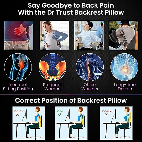Dr Trust Lower Orthopedic Backrest