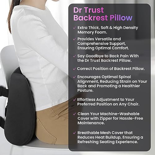 Dr Trust Lower Orthopedic Backrest