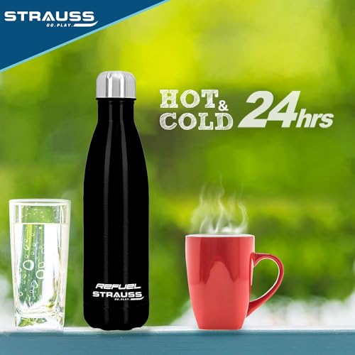 Strauss Refuel Steel Water Bottle