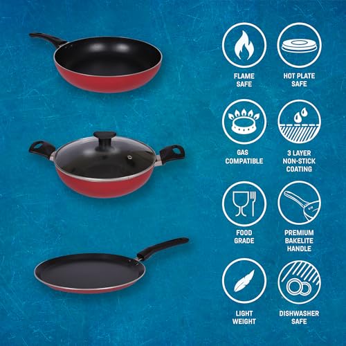 28cm Non-Stick Non Induction Fry