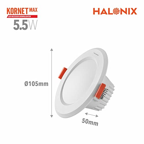 Halonix Polycarbonate Kornet 5.5-Watt Junction