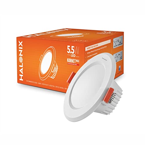 Halonix Polycarbonate Kornet 5.5-Watt Junction