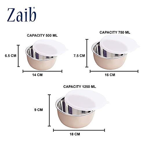 Zaib Microwave Safe Stainless Steel