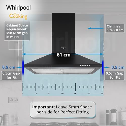 Whirlpool 60cm 900 m3/hr Cassette