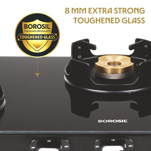 Borosil Flamestar 3 Brass Burner