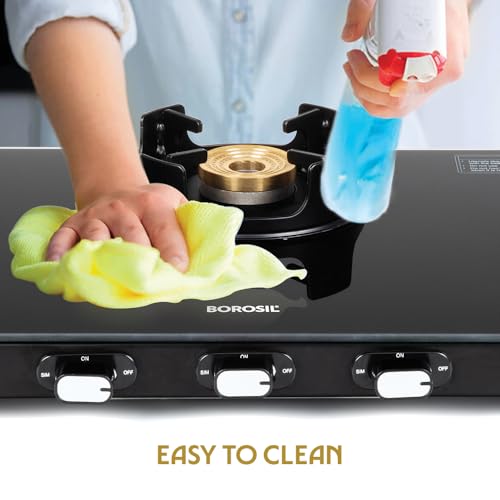Borosil Flamestar 3 Brass Burner