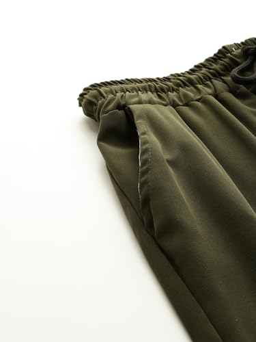 Aarika Womens Casual Wear Black Colour Solid Crep Cargo Pant - Image 6