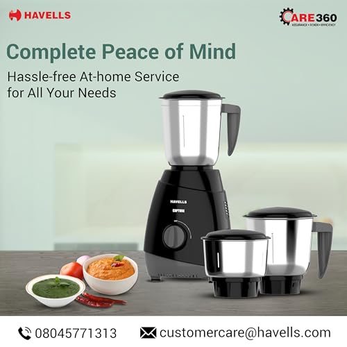 Havells Capture 500W Mixer Grinder