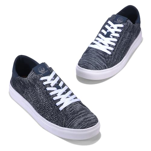 Woodland Men Navy Sneakers - Image 2