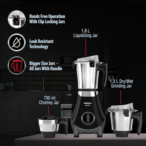 Havells Grace BLDC+ Mixer Grinder