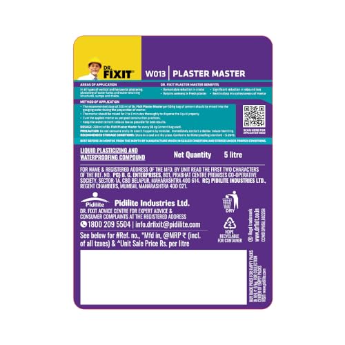 Dr. Fixit Plaster Master Advanced