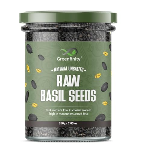 Greenfinity Basil Seeds & Gond