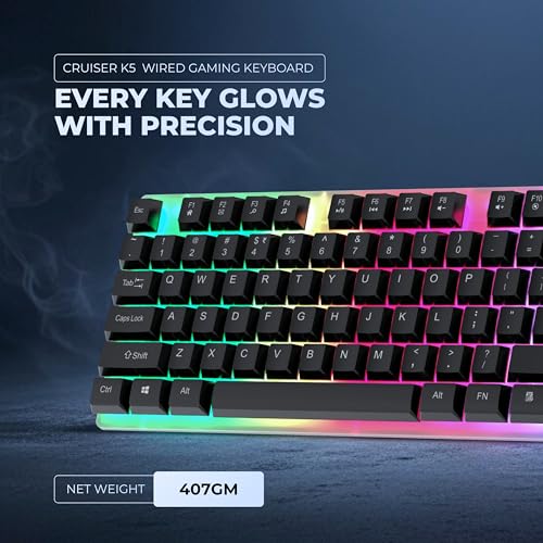 Geonix Cruiser K5, Wired Gaming