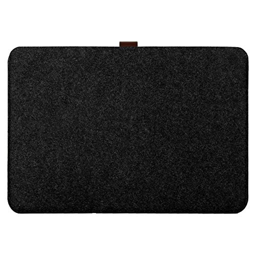 OON Felt Laptop Sleeve - Protective-13 Inch-Black - Image 3