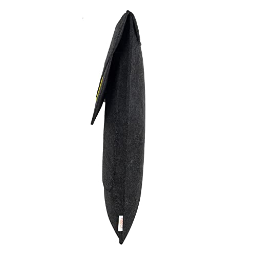 OON Laptop Sleeve Sleek Black Felt 11 Inch - Image 3
